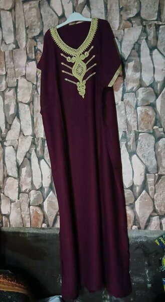 Boubou marocain coton glacé