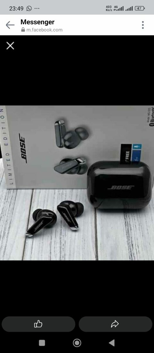 Écouteurs Sans Fil Bose Ltd