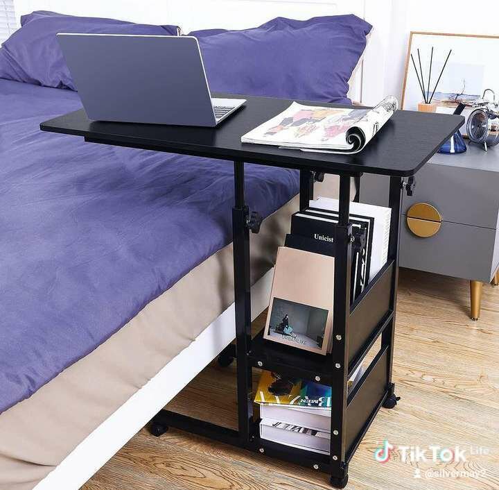 Type C laptop adjustable sofa or bed desk