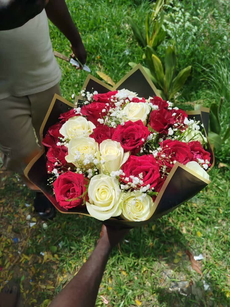 Élégant bouquet de roses