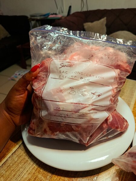 Côtelettes de porc fraîche