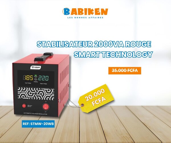 Stabilisateur Rouge 2000VA
