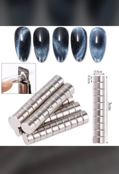 Aimants pour vernis magnétique