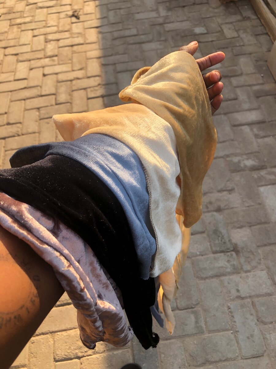 Gold Velvet durags