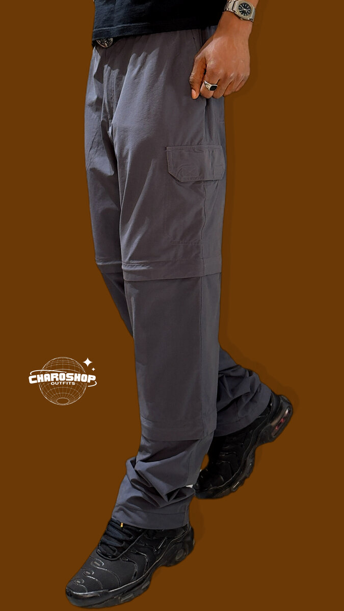 Pantalon cargo transformable