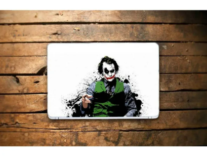 Joker Laptop Back Skin Sticker-Laptop Back Skin-Laptop Skin Vinyl Sticker Decal, 13 13.3 14.6 15 15.4 15.6 inch Laptop Skin Sticker Cover For All Laptops