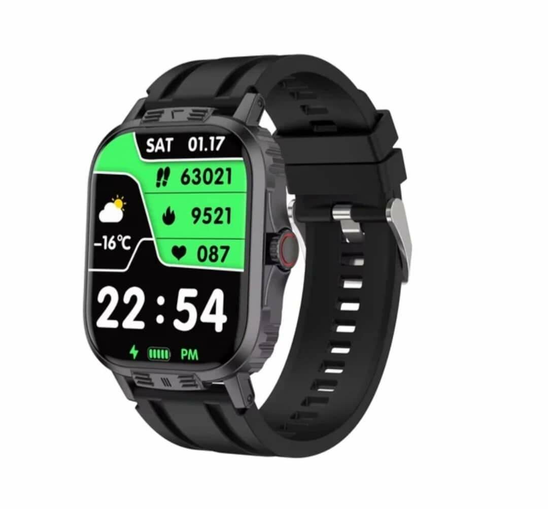 Montre intelligente connectée 2 bracelets