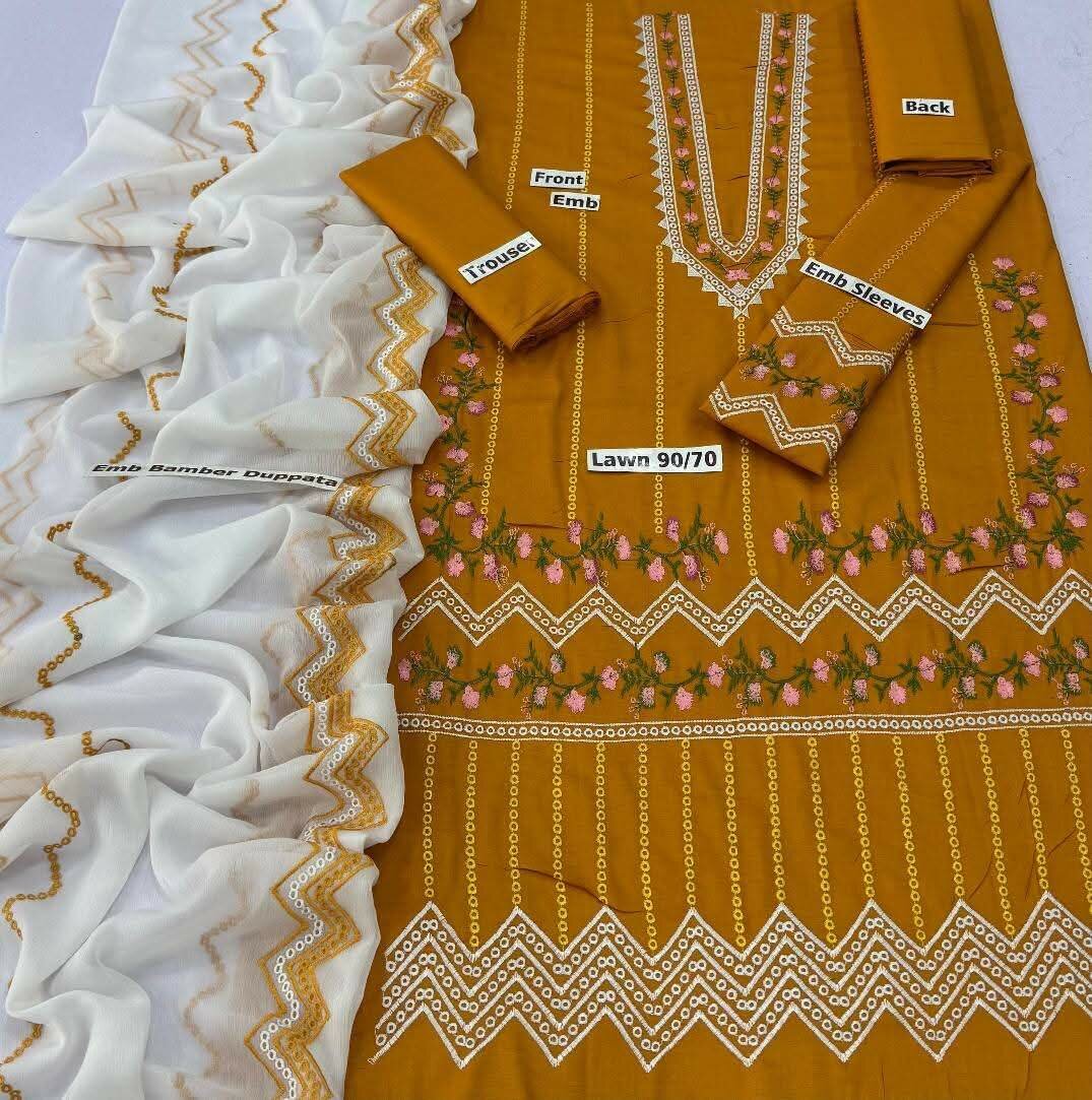 3pc unstich ladies suits