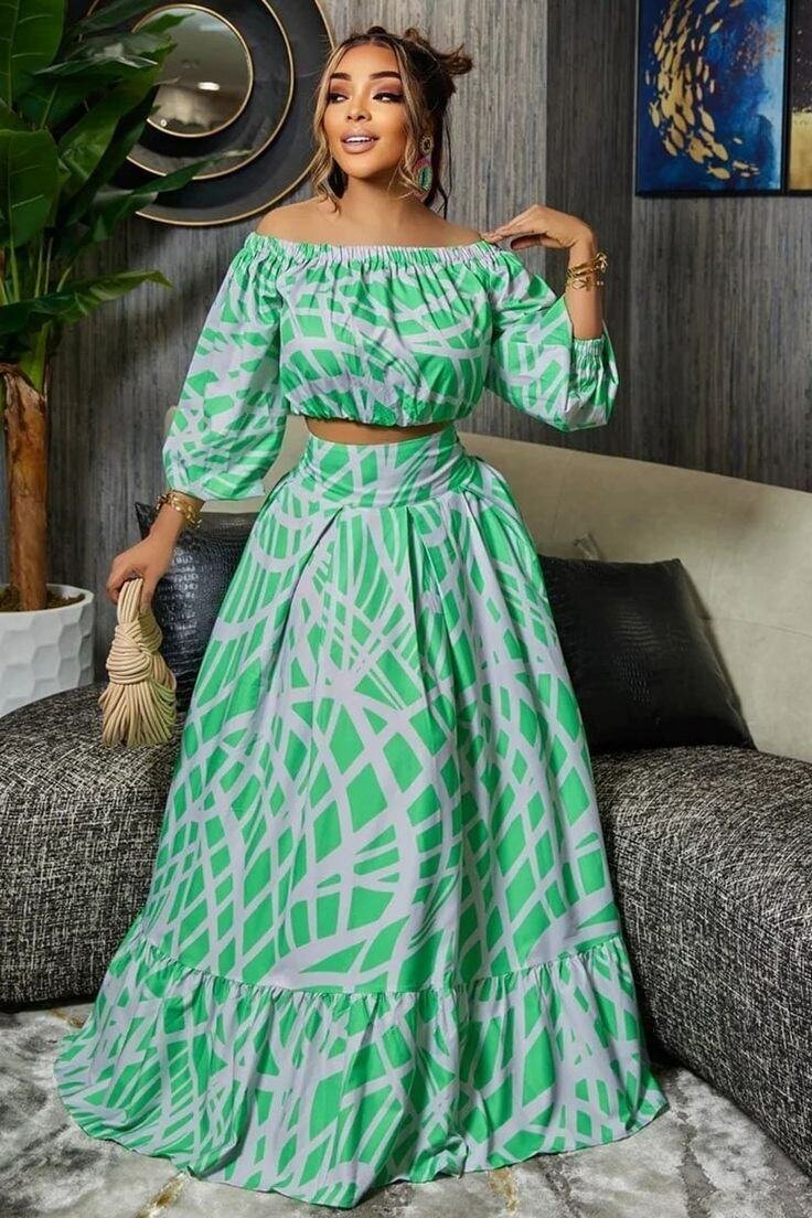 Ensemble coloré chic