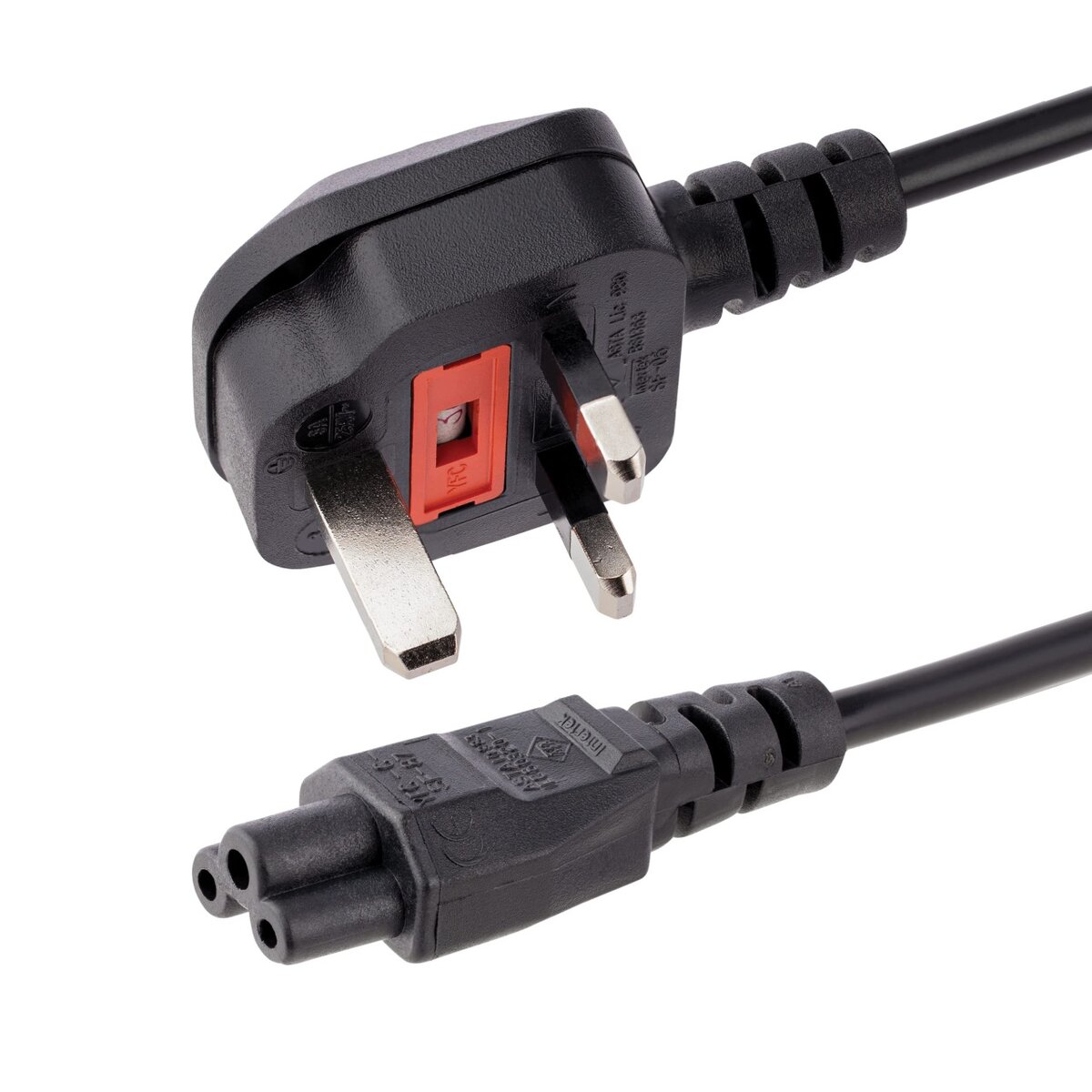 3 Pin Laptop Power Cord Cable 120 cm