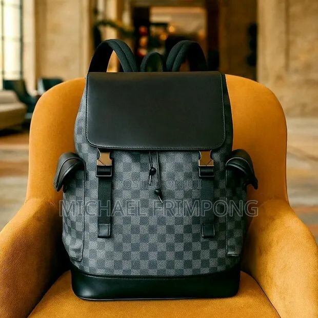 Sac à dos en cuir élégant