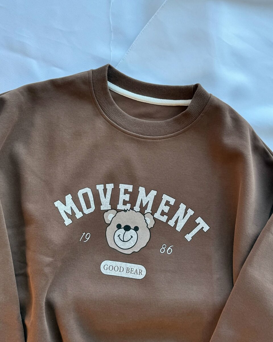 Свитшот с принтом Movement