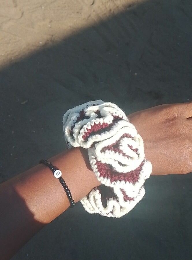 Scrouchie en crochet