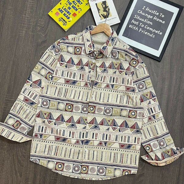 LONG SLEEVES BUTTON SHIRT