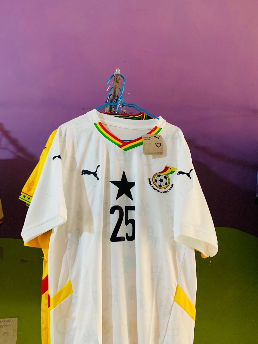 GHANA NEW FOOTBALL JERSEYS