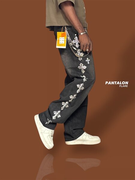 Jean Flare Style Urbain Homme