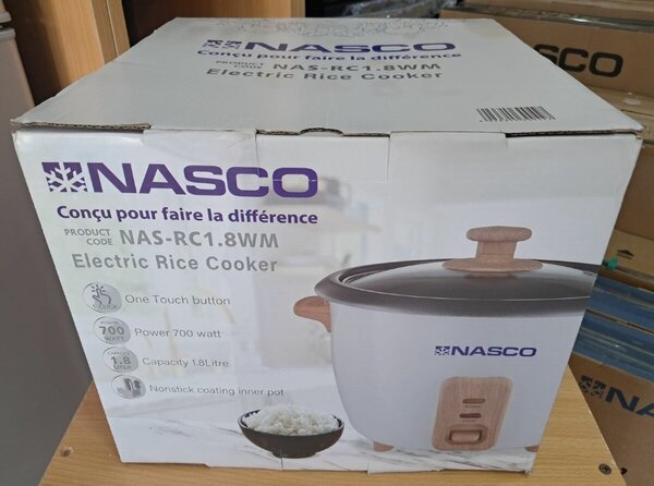 Nasco Electric Rice cooker 1.8 litres