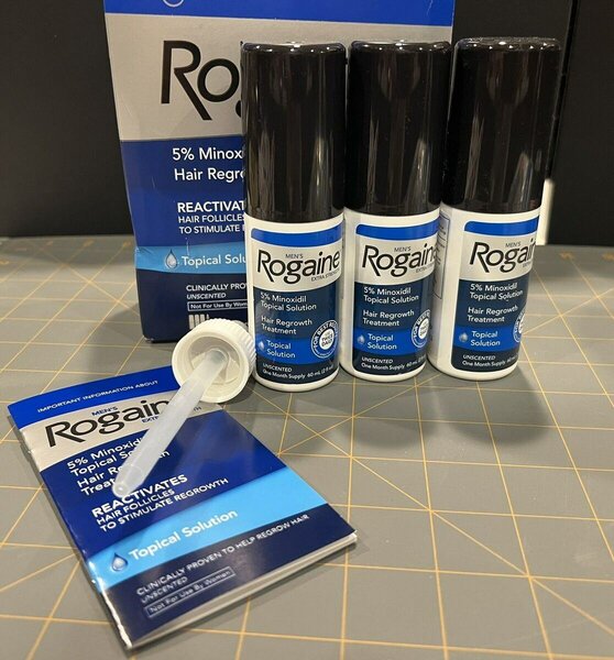 ROGAINE 5% MINOXIDIL SOLUTION