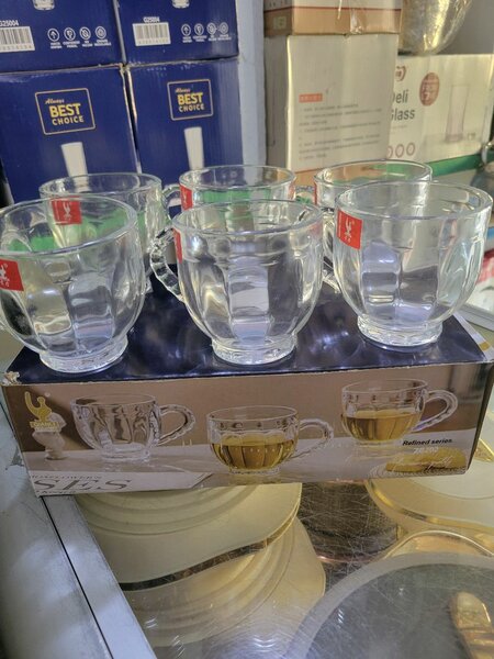 Set de tasses en verre