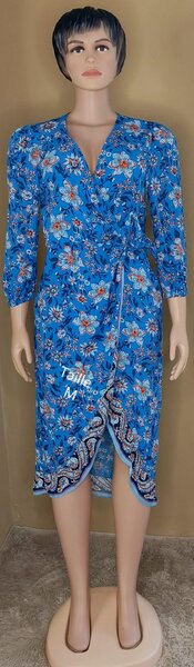 Robe Fleurie Élégante Femme