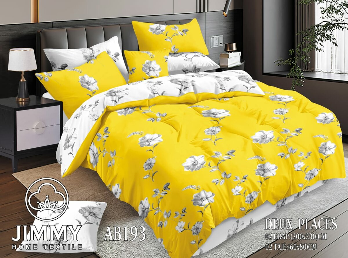 Parure de lit Jimmy moderne