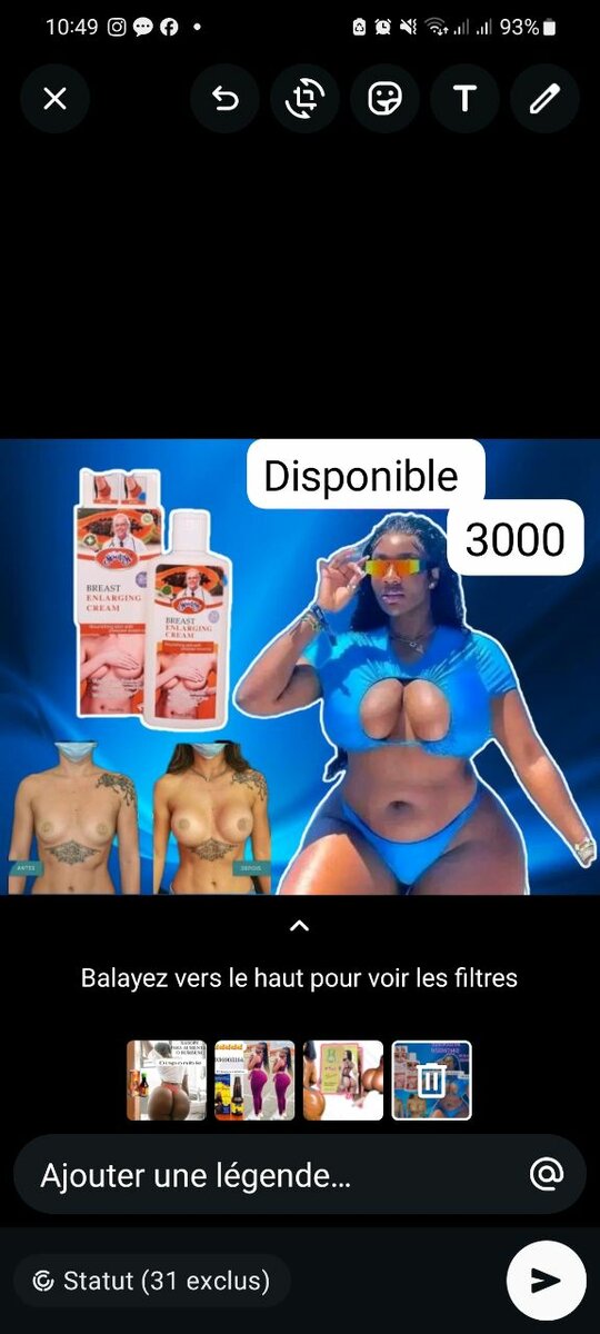 Produit pour rondeur