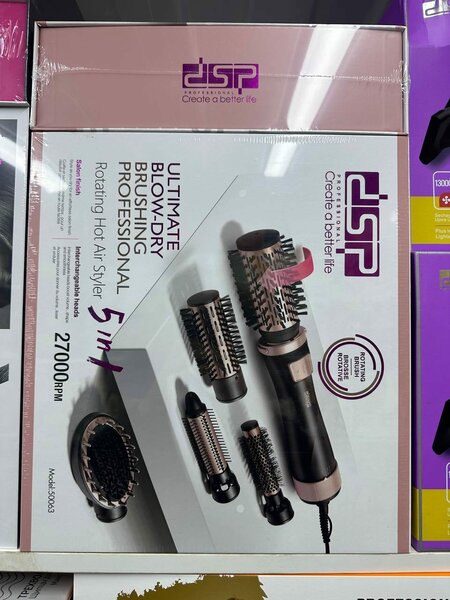 Вращающийся фен расческа 5в 1