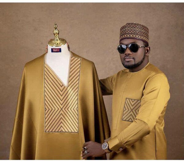 Boubou Africain Élégant Homme