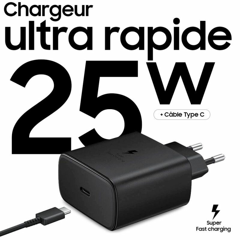 Chargeur Ultra Rapide 25W