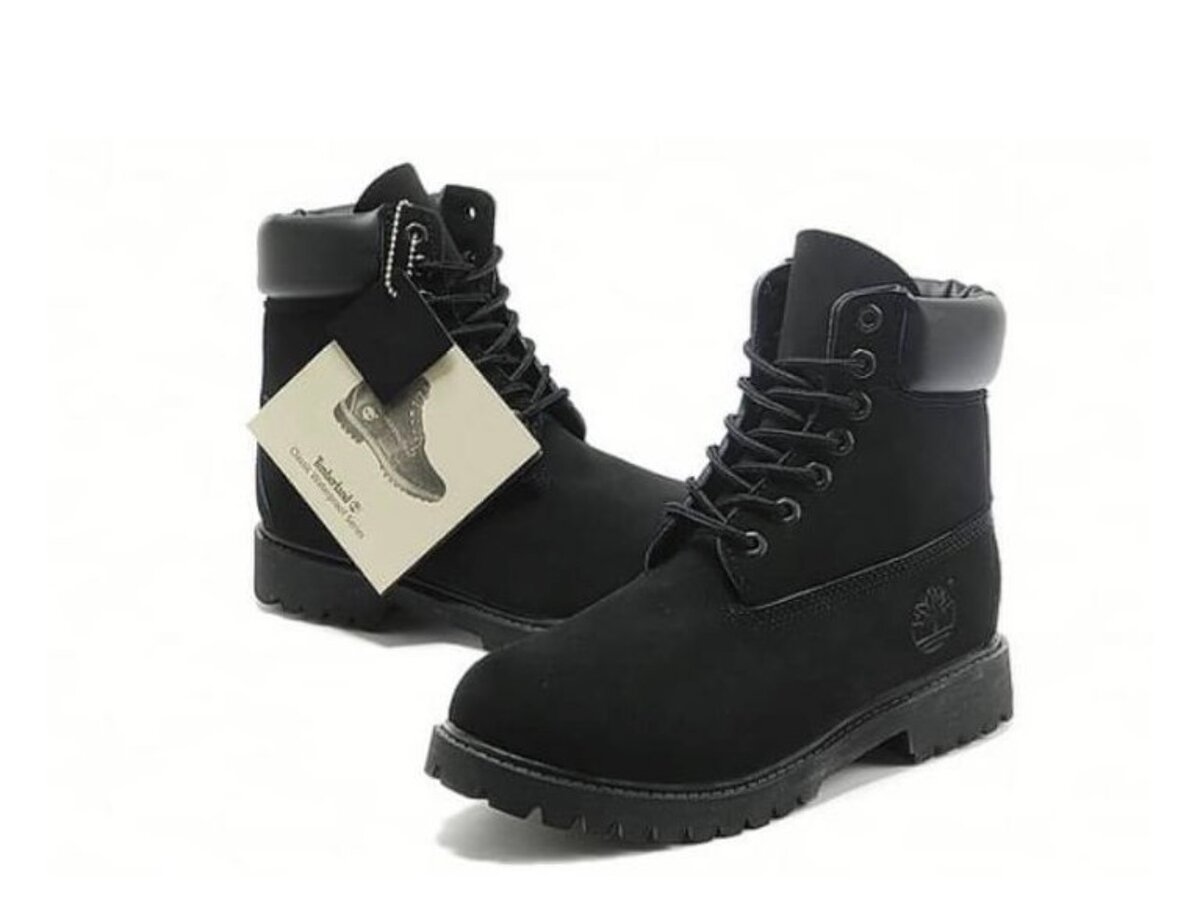 Bottes noires résistantes