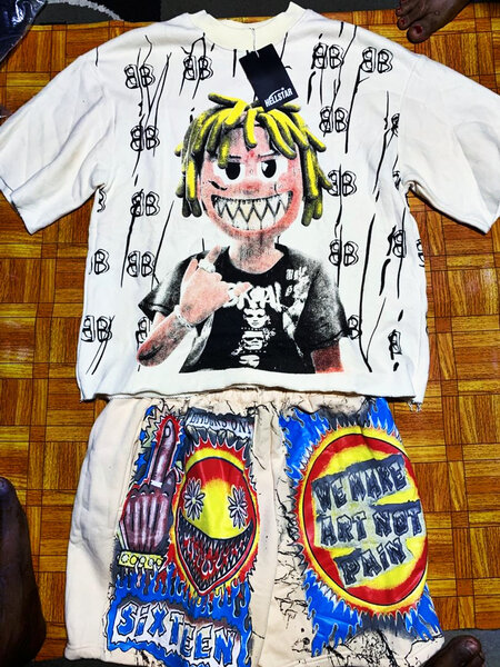 Ensemble T-shirt et Short Graphique