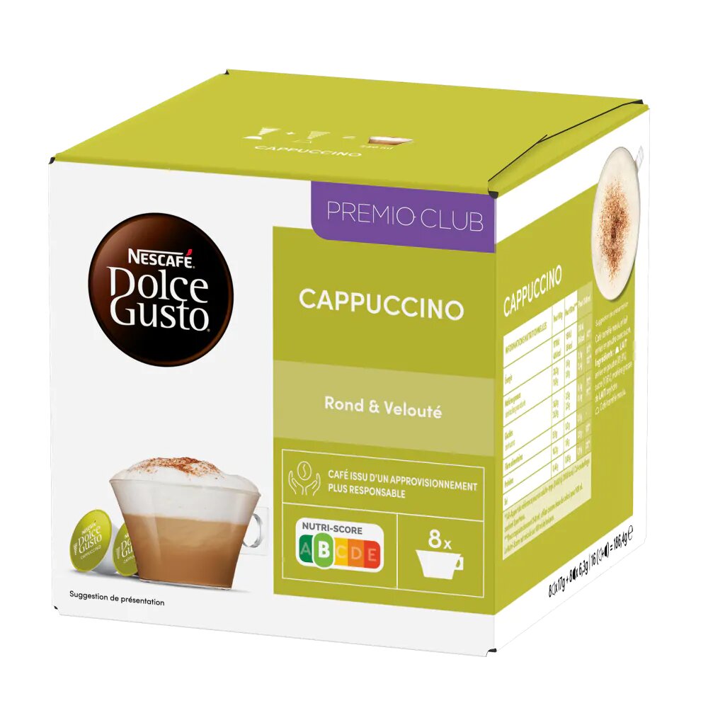 Capsules de cafe Dolce Gusto