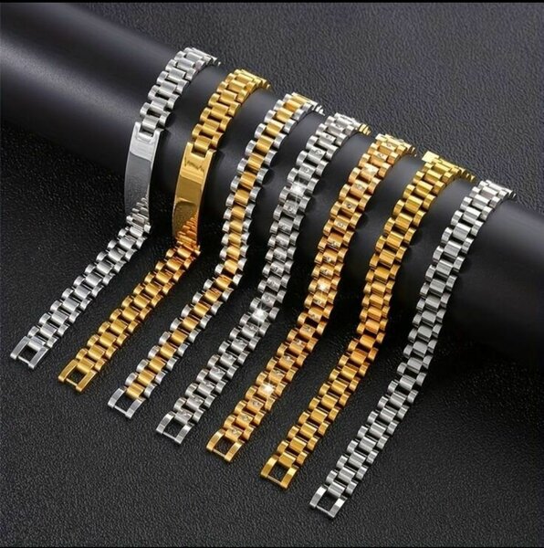 Bracelets en acier inoxydabl
