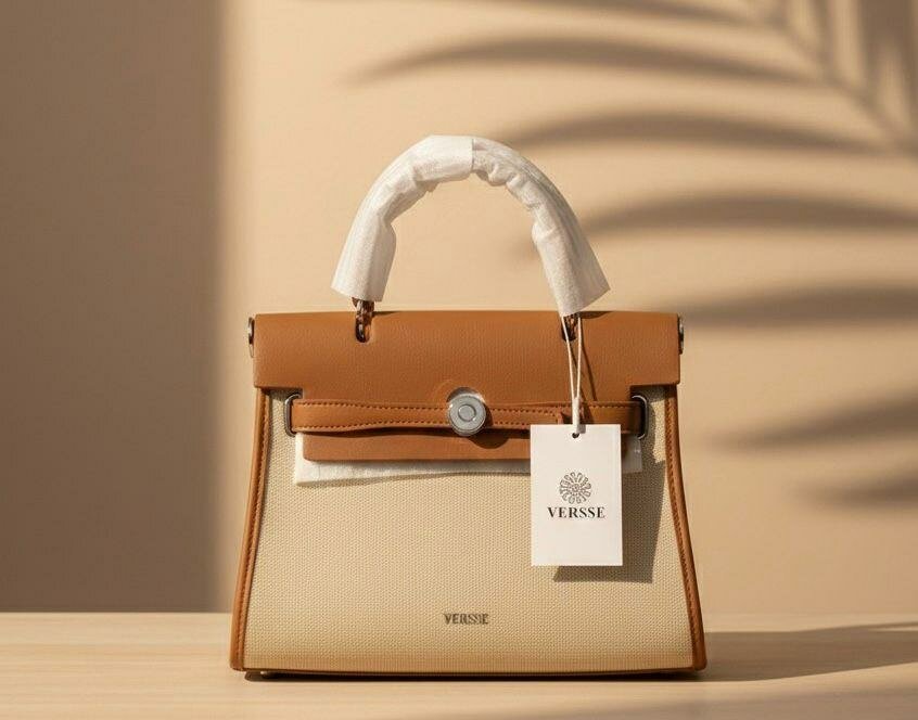 Sac à main en cuir Versee