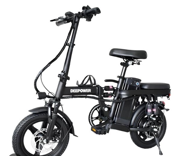 Vélo électrique pliant compact