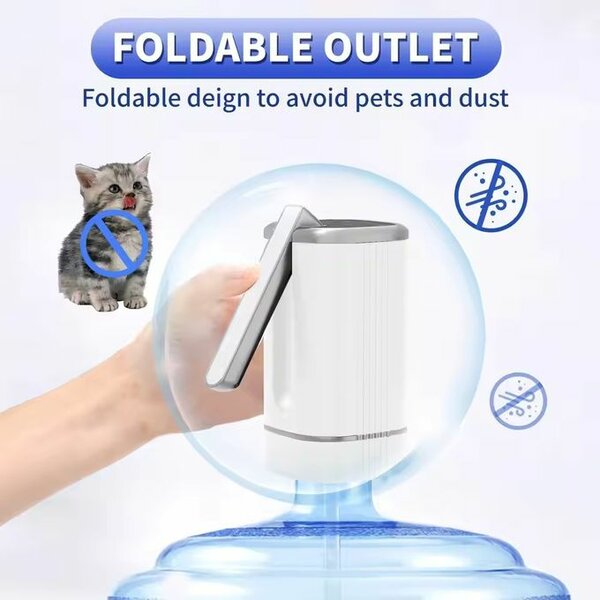 Pompe à eau rechargeable