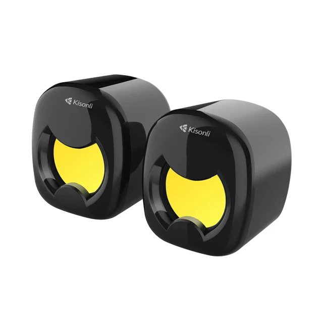 Kisonli A-202 USB Speakers - High-Quality Audio with Durable