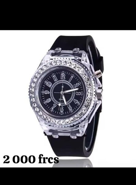 Montre LED Étincelante