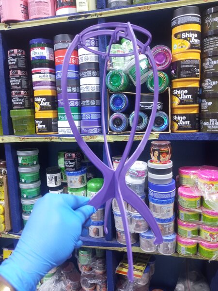 Support de Perruque Pliable