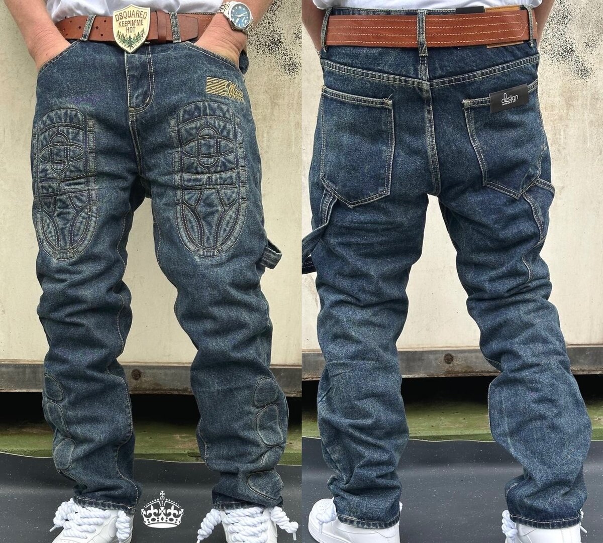 Jeans gros bas