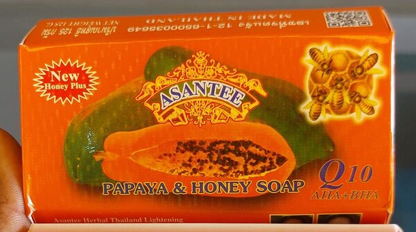 Asantee Papaya honey soap