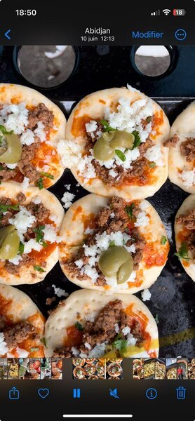 Mini Pizza Gourmande