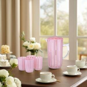 Ensemble 5 Pièces Carafe et Gobelets