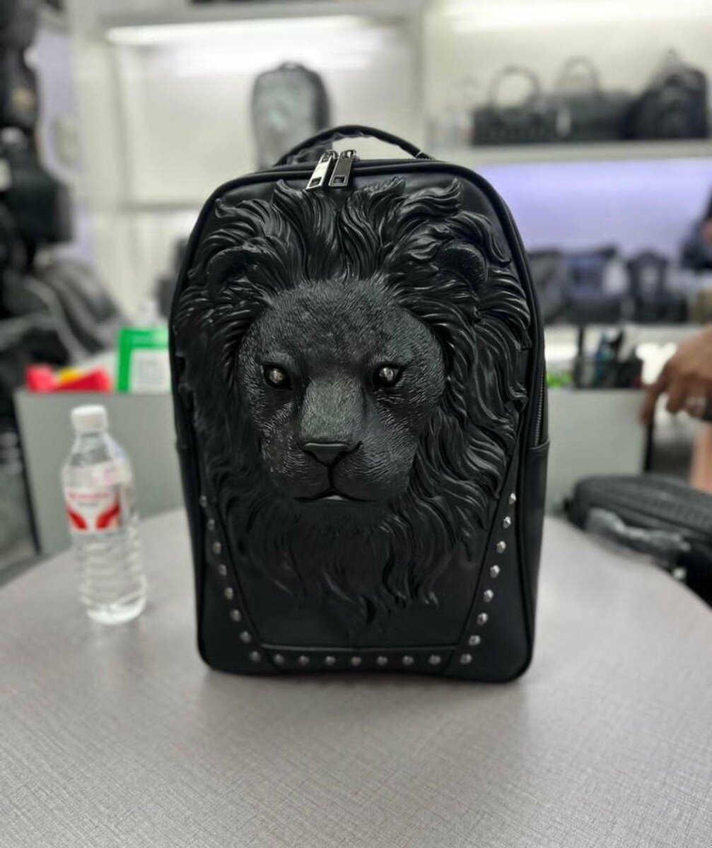 Sac à dos lion 3D unique