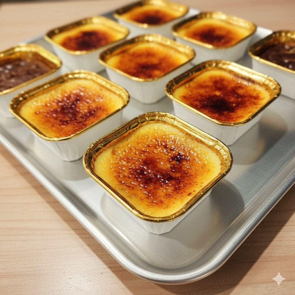 Crème brûlée gourmandes