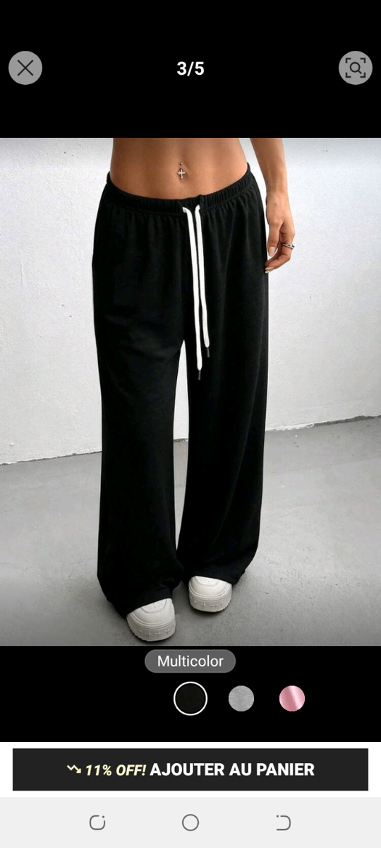 Pantalons de jogging gros bas