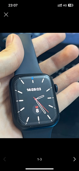 apple watch 7 midnight 45мм