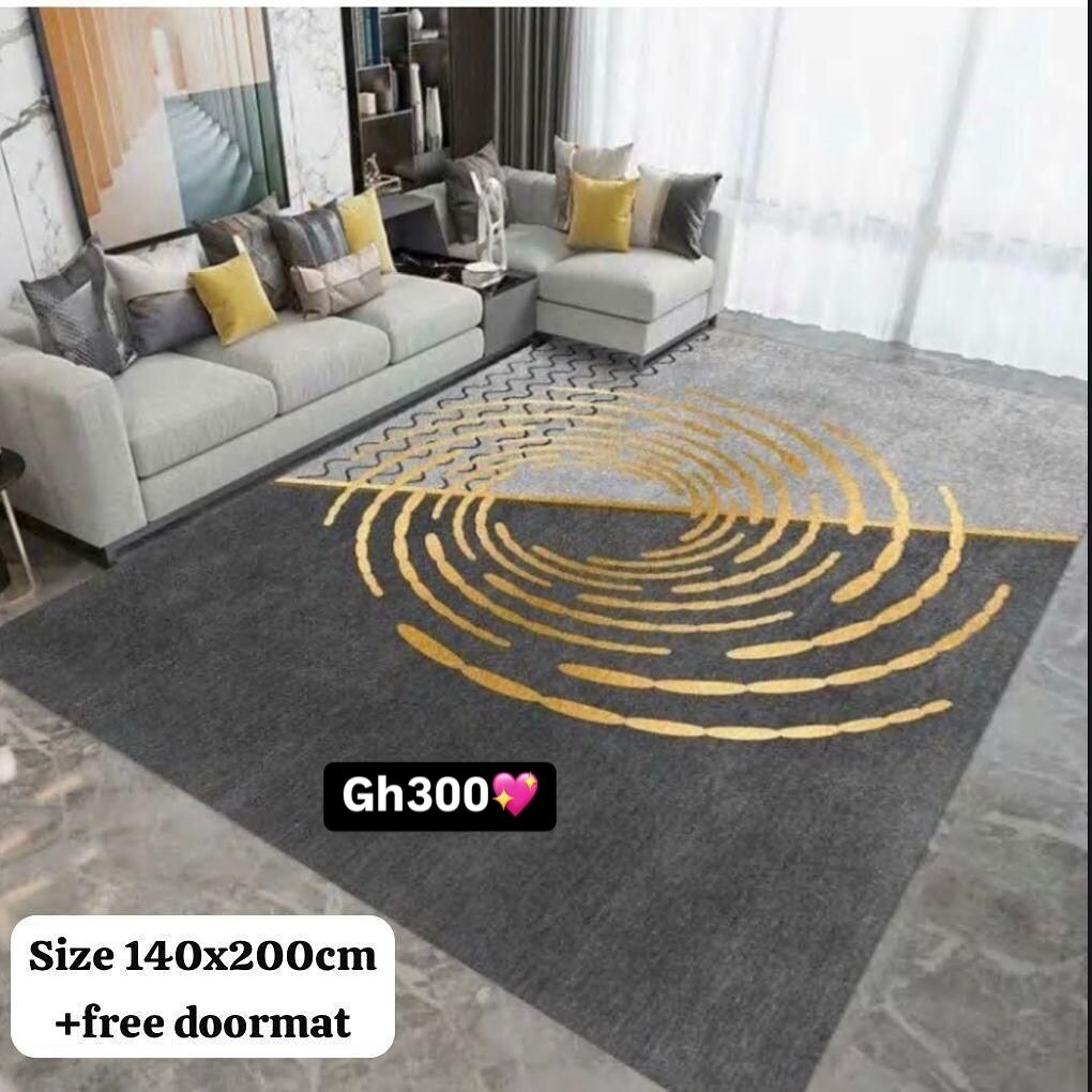 Beautiful and soft patterned carpet