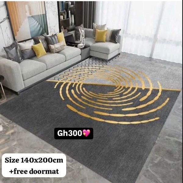 Beautiful and soft patterned carpet