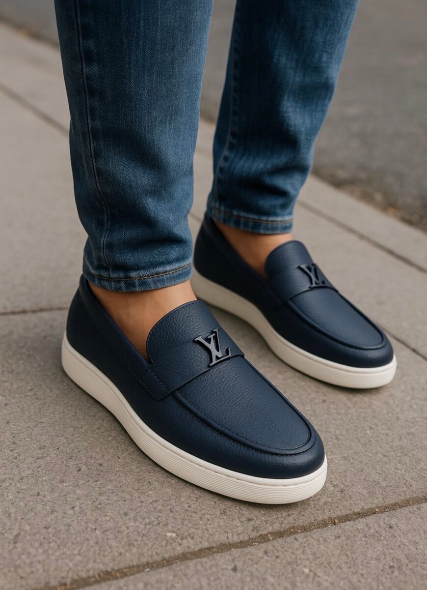 Mocassins en cuir élégants